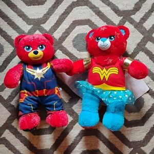 Wonder Woman And Captain Marvel Bulmd A Bears